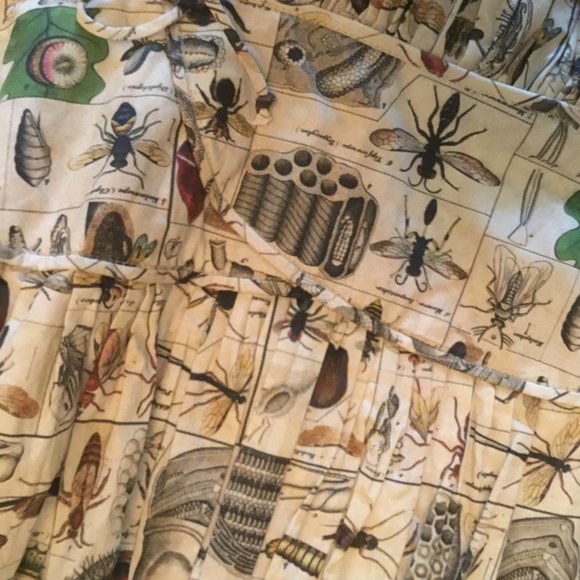 Sarsparilly of Australia insect print dress size 4xl AU (fits 16-18 - Picture 3 of 4